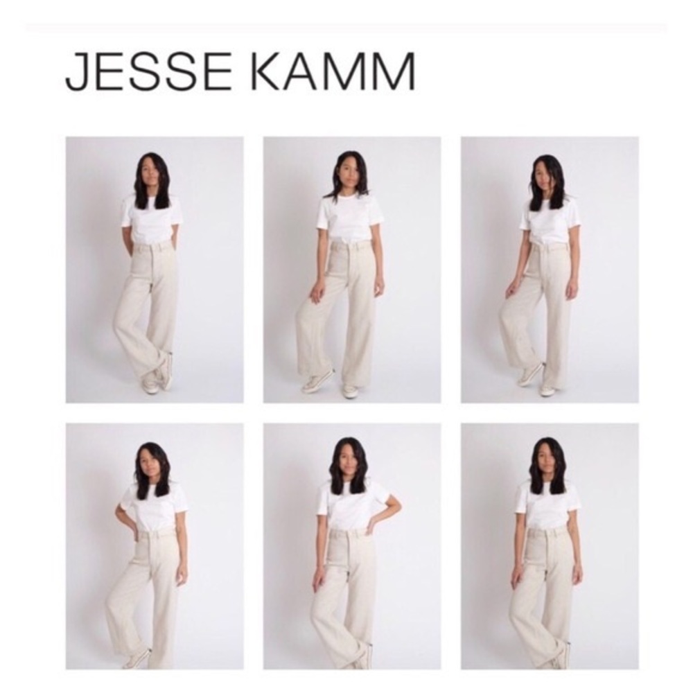 Jesse Kamm Linen Sailor Pants Size 0